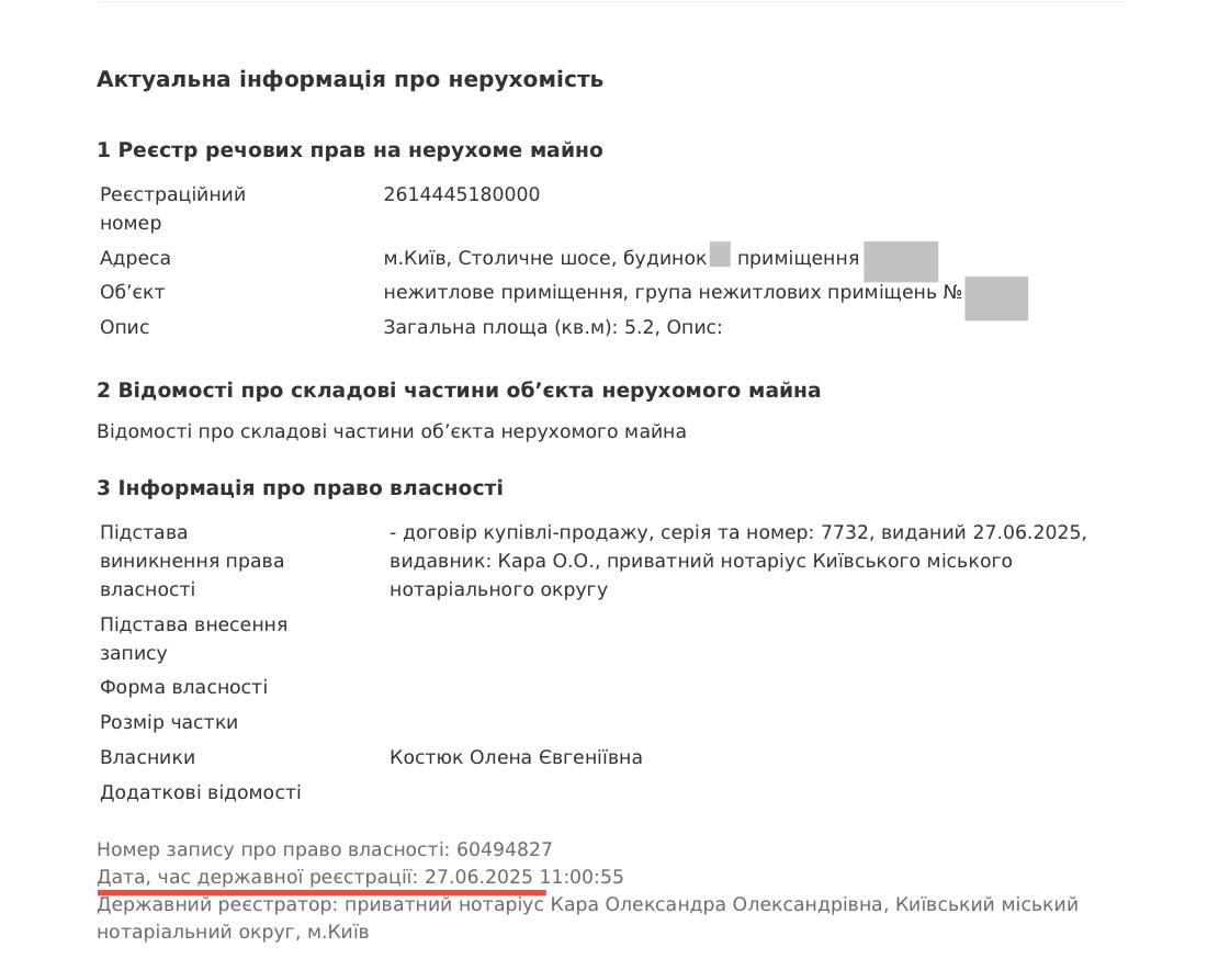 Ілюстрація до публікації «Мама народного депутата Дмитра Костюка не тільки подарувала йому 6 млн гривень, але й сама набула майно»