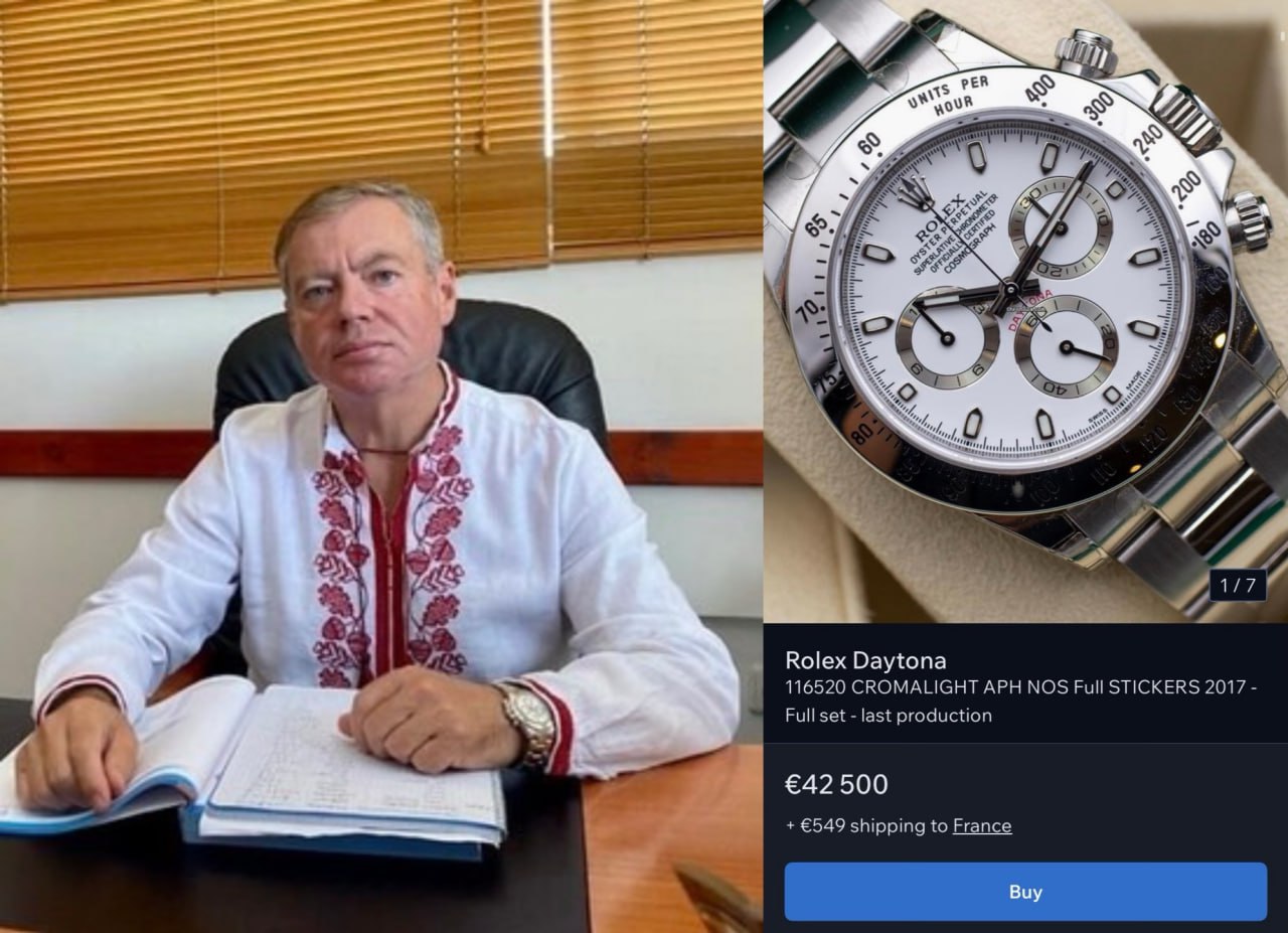 Ілюстрація до публікації «Посол України в Ізраїлі Корнійчук володіє коштовною колекцією годинників»