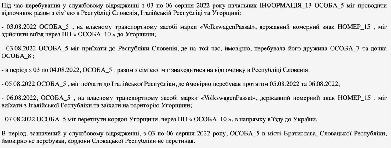 Ілюстрація до публікації «Цинічні відрядження Михайлишина У рамках вищевказаної кримінальної справи щодо системної корупції в ДМС Закарпаття, правоохоронці встановили кричущі факти діяльності самого…»