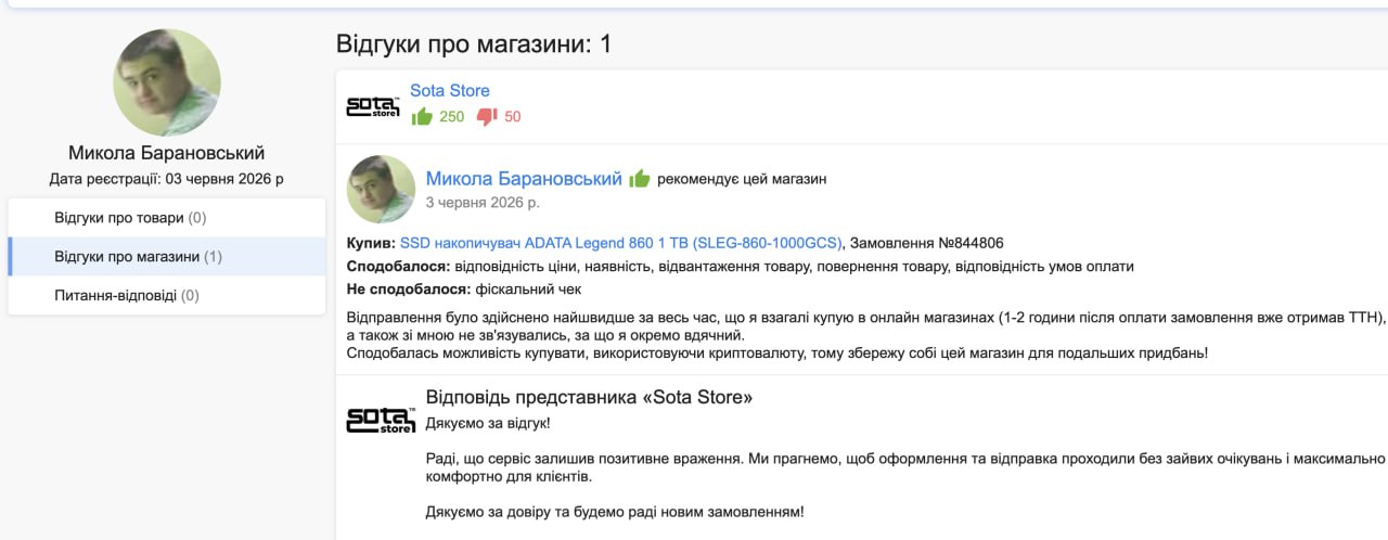 Ілюстрація до публікації «Покупці харківської мережі контрафакту гаджетів Sota Store підтверджують, що можна сплачувати за товар критовалютами.»