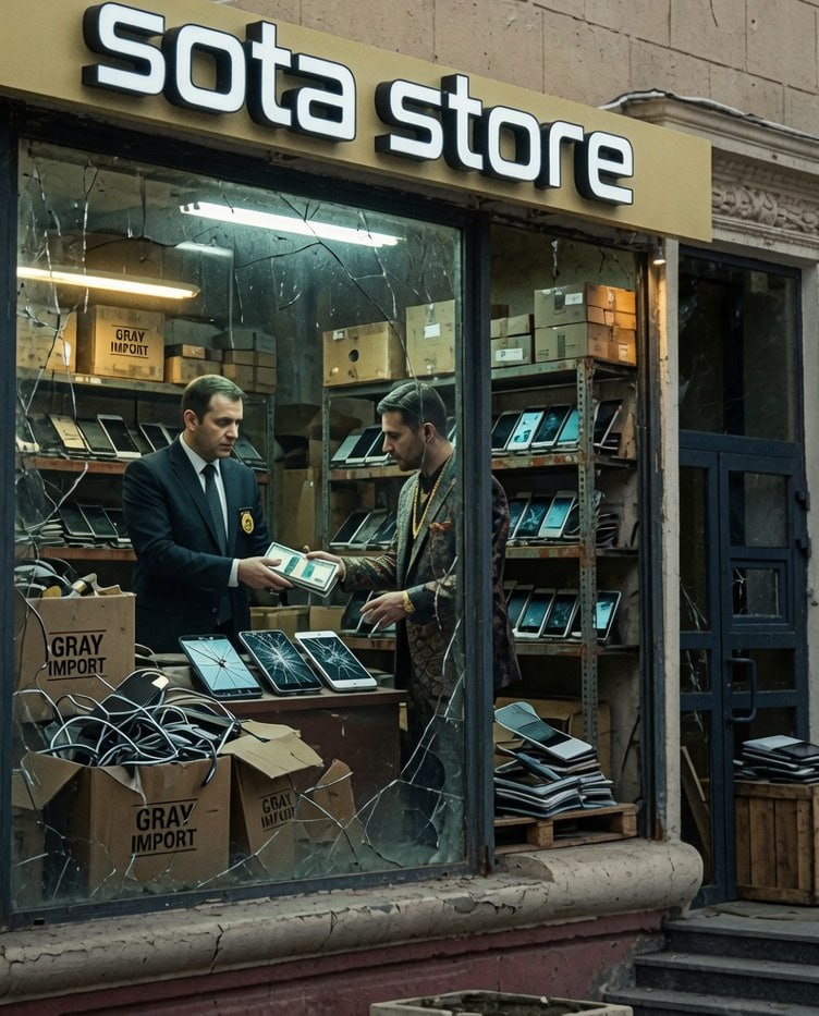 Ілюстрація до публікації «Контрафактна мережа гаджетів Sota Store 🔸Приховування 🔸ФОП Ізраільтянко 🔸Кримський слід?»