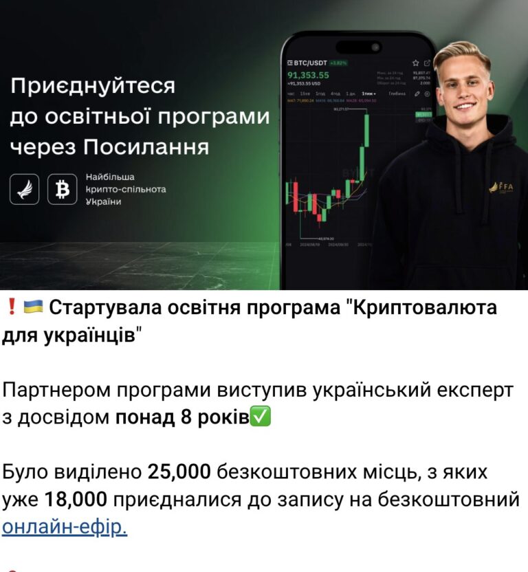 Ілюстрація до публікації «Підорас Олександр Орловський, знову займається криптошахрайством під виглядом освітніх допоміжних курсів.»