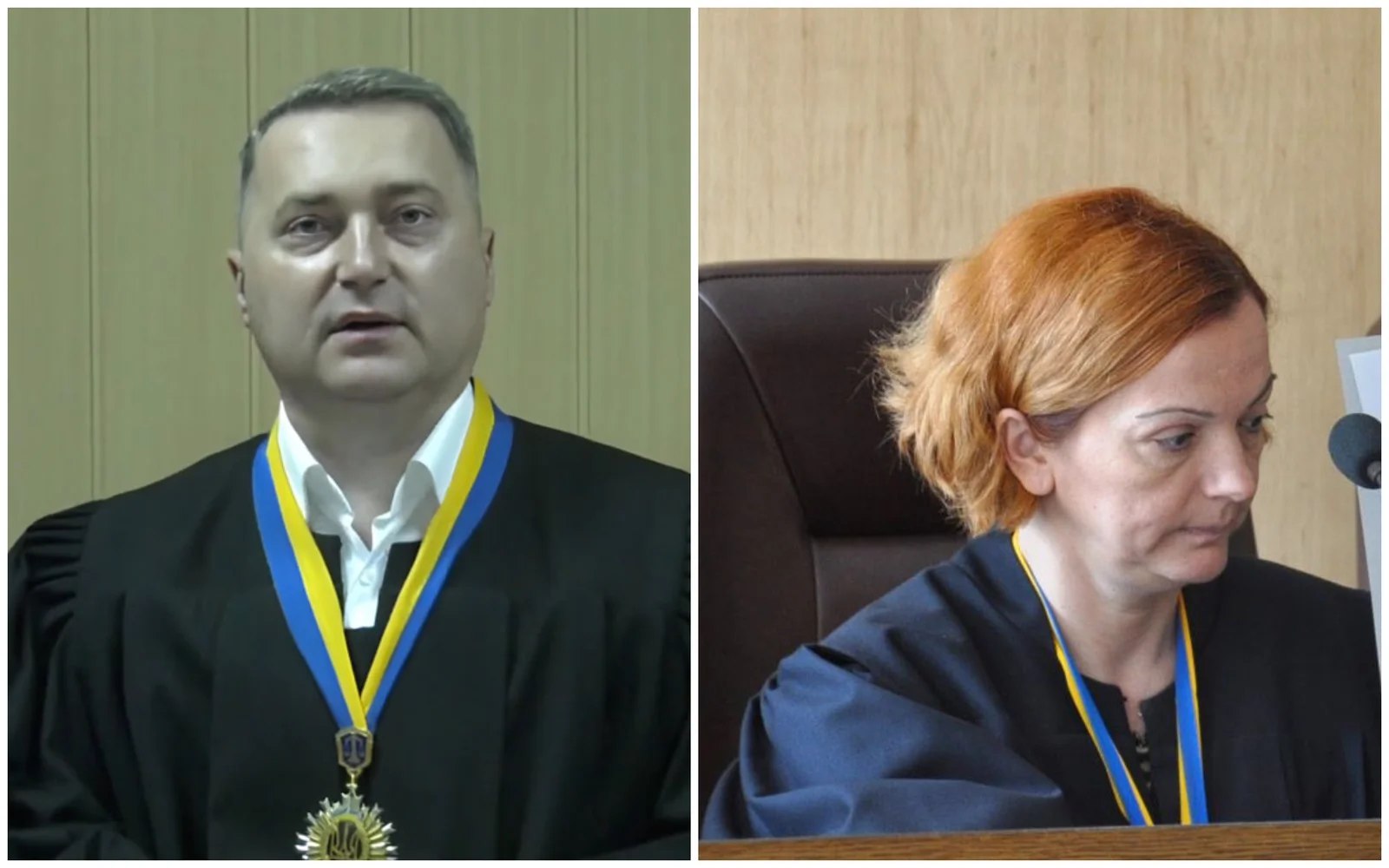 Ілюстрація до публікації «Дисциплінарні палати Вищої ради правосуддя підготували подання про звільнення судді Октябрського райсуду Полтави Ірина Блажко і ексголови Ленінського райсуду Полтави Юрій Новак.»