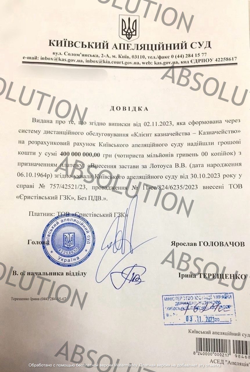Ілюстрація до публікації «400 000 000₴»