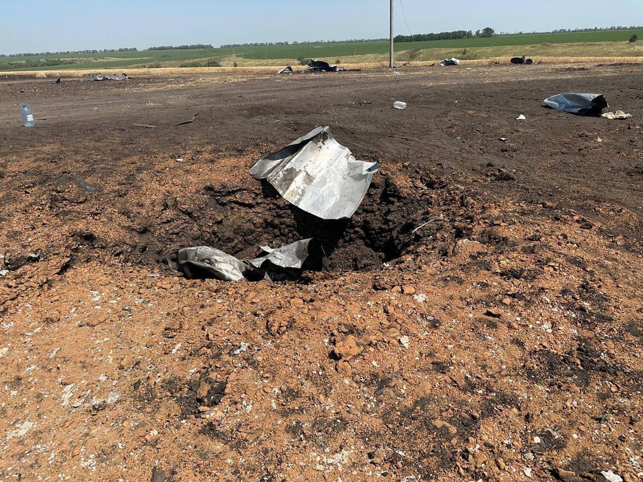 Ілюстрація до публікації «Російські агресори нищать цивільну енергетичну інфраструктуру України: вночі 8 липня в результаті ворожого обстрілу Shahed-136 у кількості 17 штук, повністю знищено нафтогазовий…»