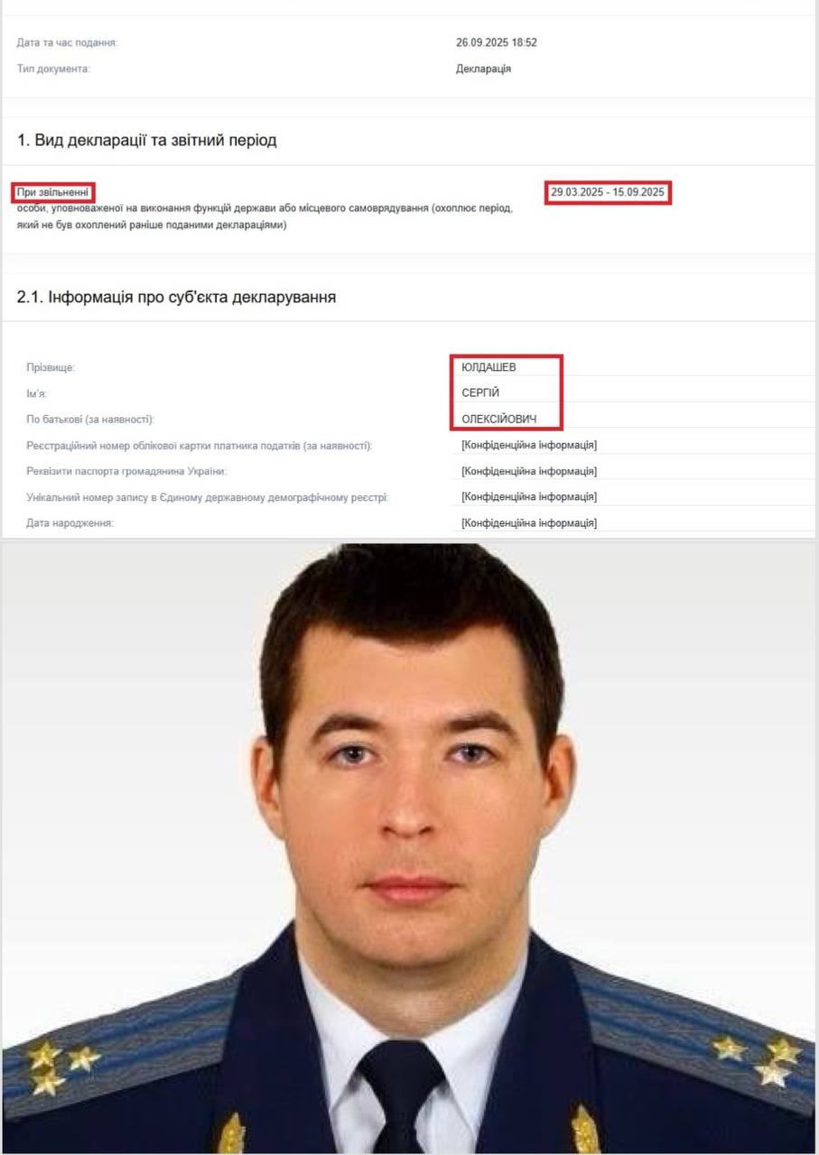 Ілюстрація до публікації «Експрокурор Сергій Юлдашев, який був звільнений із посади начальника Дніпровської митниці весною опинився у БЕБ, де працює його колишній заступник Константинов.»