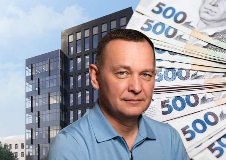 Ілюстрація до публікації «Ексначальник департаменту захисту економіки Націполіції Ігор Купранець приютив у столичному офісі колишніх правоохоронців, енергетичних магнатів та експрезидента України.»