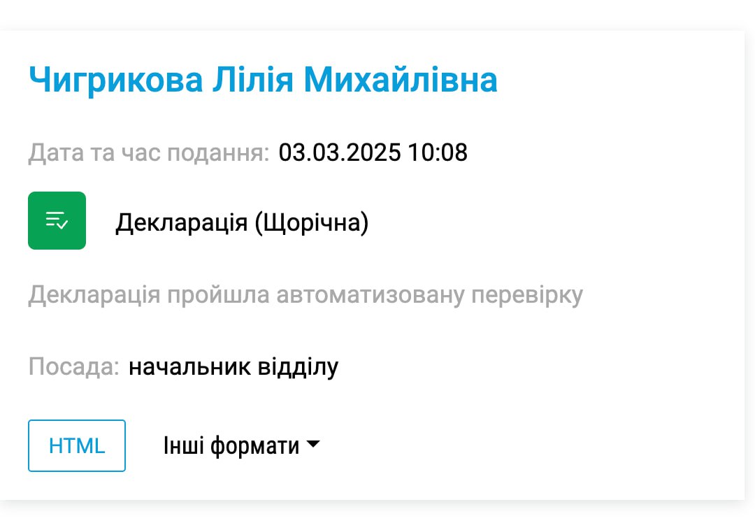 Ілюстрація до публікації «Декларація екоінспекторки, в якої знайшли сотні тисяч доларів та євро пройшла автоматизовану перевірку НАЗК»