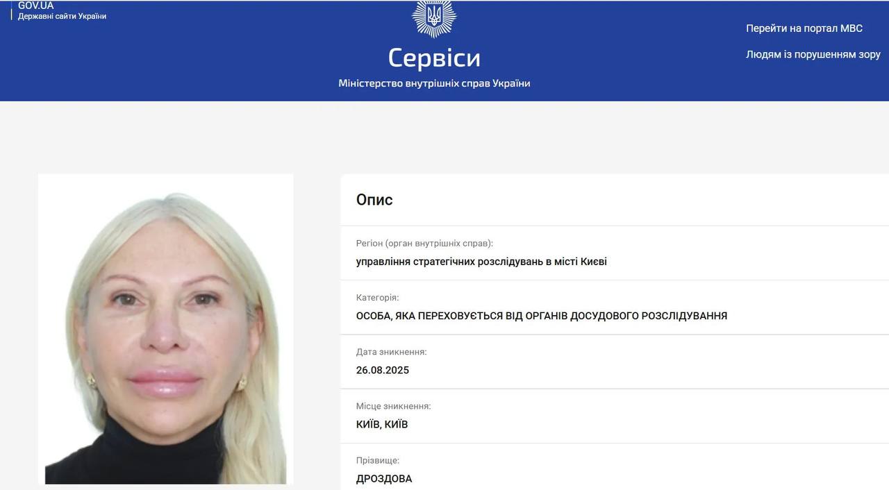 Ілюстрація до публікації ««Овочерізки для укриттів» — Ольгу Дроздову оголошено в розшук, але вона втікла за кордон»