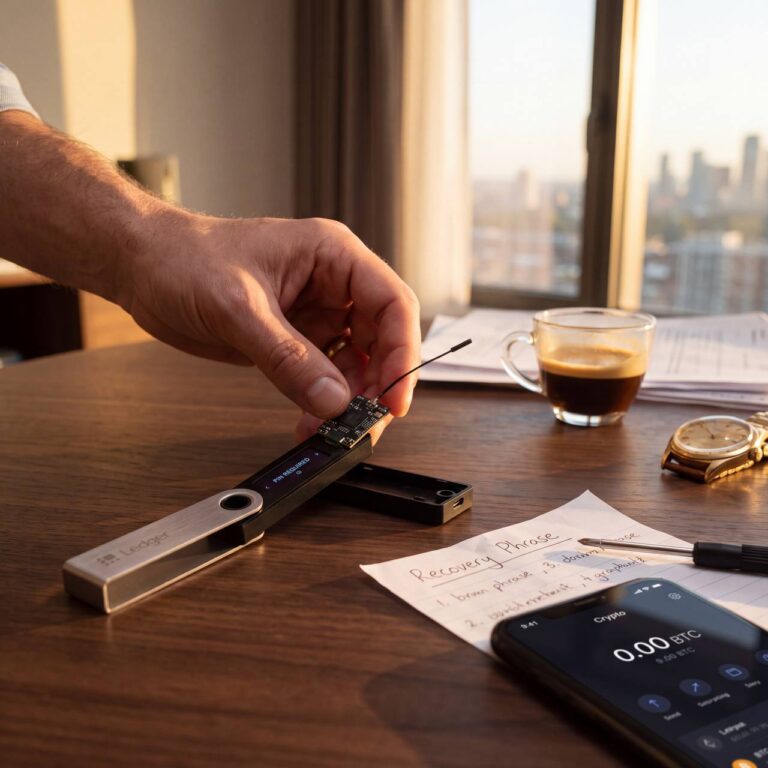 Ілюстрація до публікації «Холодний гаманець Ledger: чому зберігання крипти має ризики»